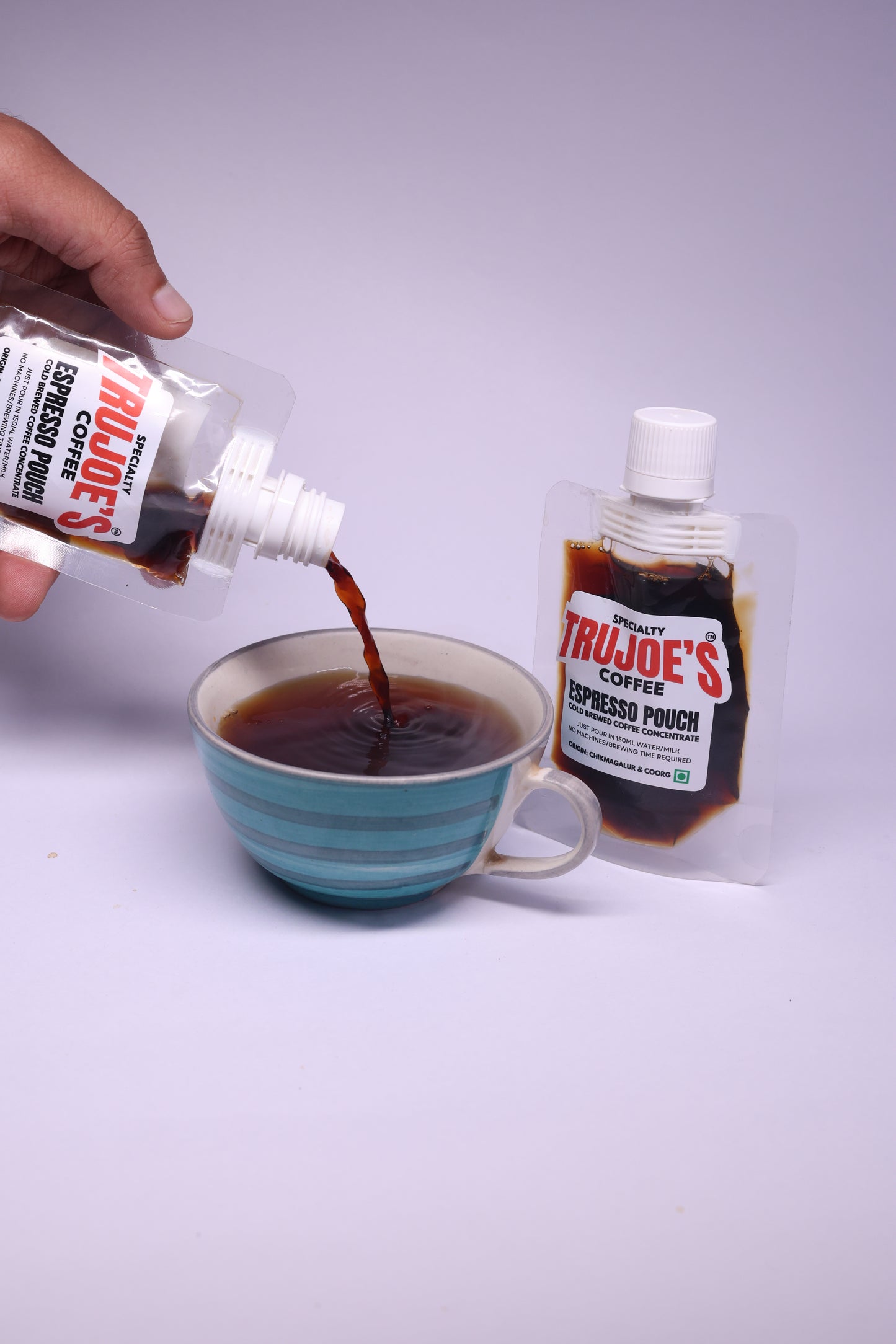 Travel size | Specialty Coffee Concentrate | Slow Brewed to Espresso Strength | 115 mg Natural Caffeine | Pack of 6 x 45ml
