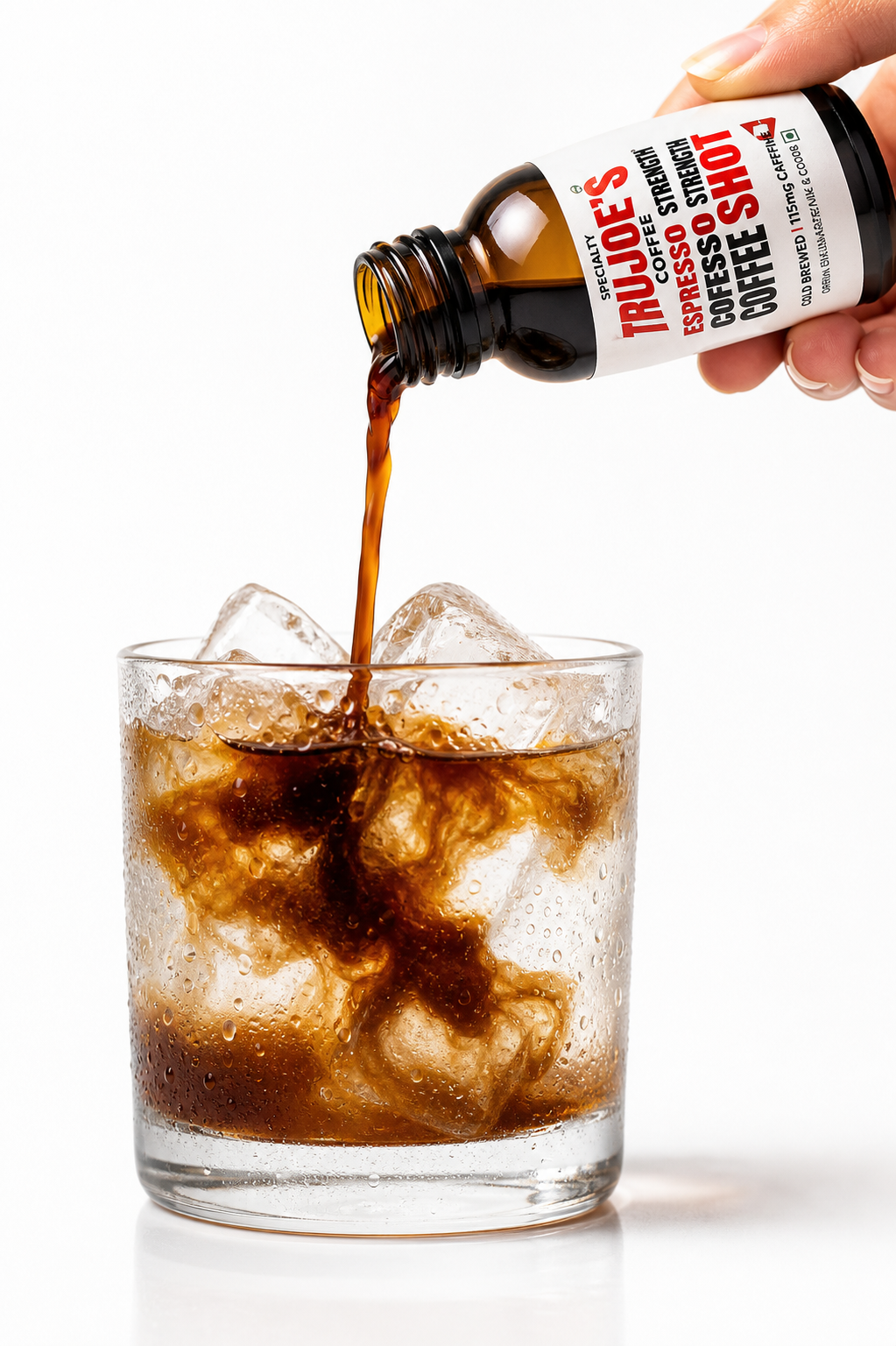 Travel size | Specialty Coffee Concentrate | Slow Brewed to Espresso Strength | 115 mg Natural Caffeine | Pack of 6 x 45ml
