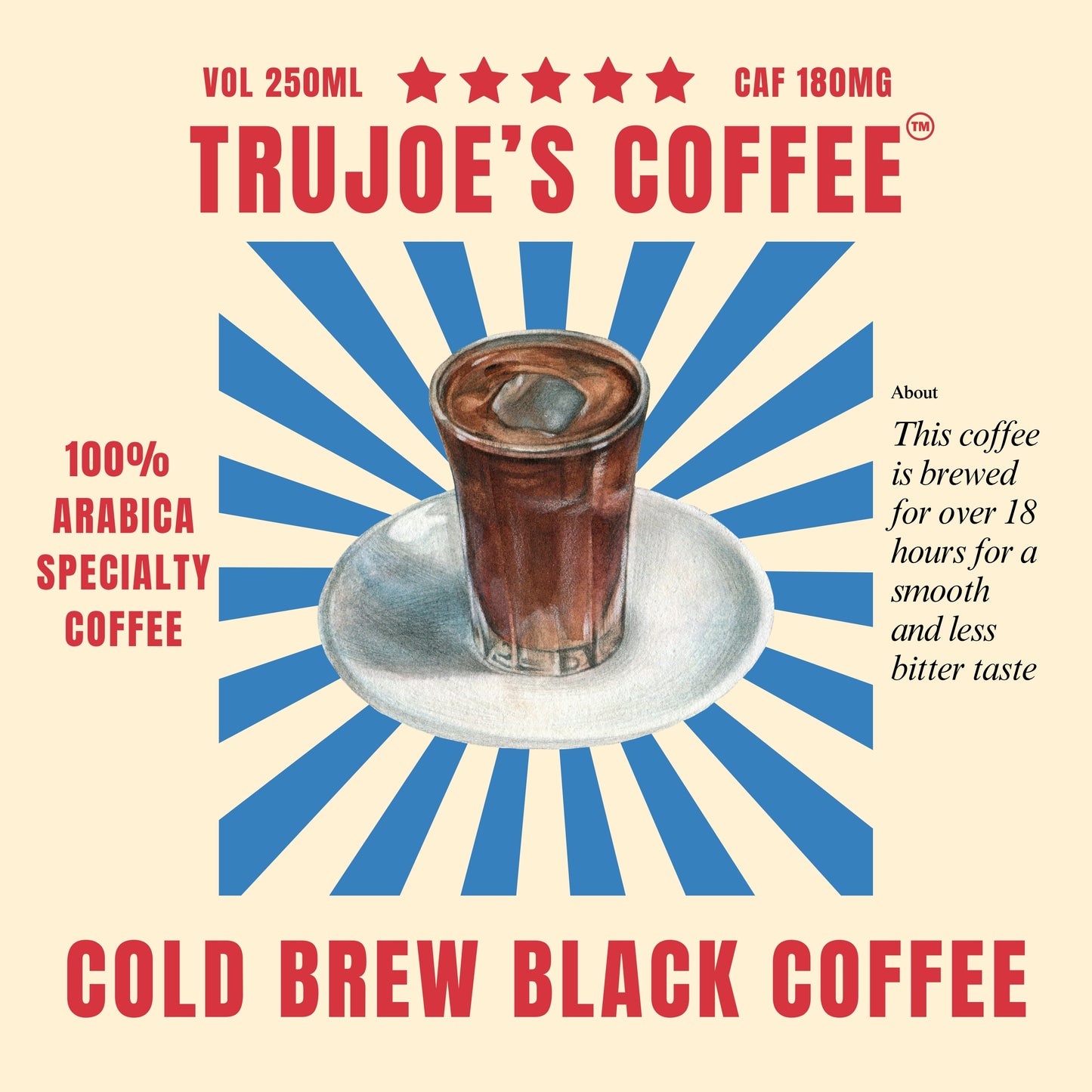 Cold Brew Specialty Black Coffee | Mysore Nuggets Extra Bold | Pack of 6